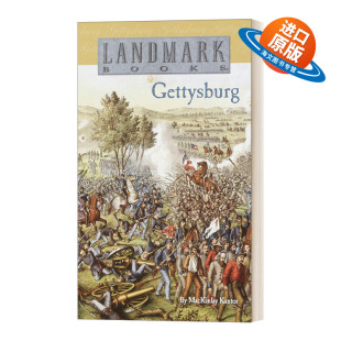 Books 葛底斯堡 里程碑系列 英文原版 进口英语原版 Landmark 英文版 书籍 Gettysburg