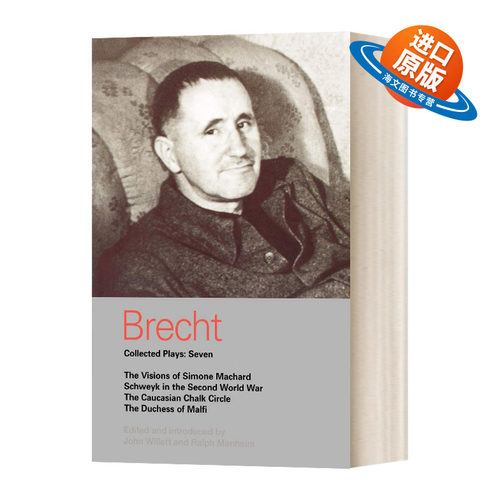 英文原版 Brecht Collected Plays 7 布莱希特戏剧选集7 在第二次世界大战中的帅克 高加索灰阑记等 英文版 进口英语原版书籍
