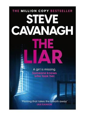 英文原版 The Liar 骗子律师 艾迪弗林系列 法律犯罪惊悚小说 史蒂夫·卡瓦纳 英文版 进口英语原版书籍