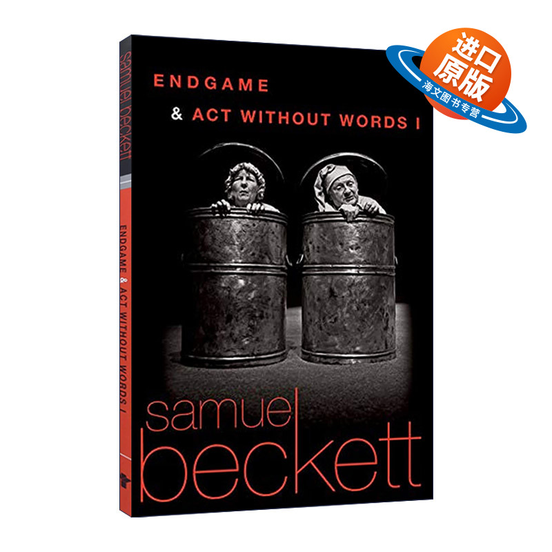 英文原版 Endgame and Act Without Words 终局与哑剧 戏剧 诺贝尔文学奖得主Samuel Beckett塞缪尔·贝克特 进口英语原版书籍