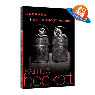 英文原版 Endgame and Act Without Words 终局与哑剧 戏剧 诺贝尔文学奖得主Samuel Beckett塞缪尔·贝克特 进口英语原版书籍