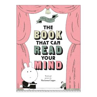 英文原版 The Book That Can Read Your Mind 一本能读懂你的书 精装图画书 意大利插画家玛丽安娜·科波 英文版 进口英语原版书籍