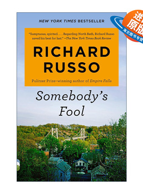 英文原版 Somebody's Fool North Bath Trilogy 03 某人的傻瓜 帝国瀑布作者 普利策奖得主Richard Russo新作 进口英语原版书籍