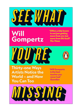 英文原版 See What You're Missing 看看你都错过了什么 艺术家看待世界的方式 英文版 进口英语原版书籍