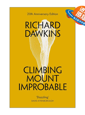 英文原版 Climbing Mount Improbable 攀登不可能的山 理查德·道金斯 演化生物学的入门读物 英文版 进口英语原版书籍