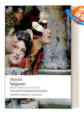 英文原版 Epigrams With parallel Latin text 马提亚尔警句 附拉丁文文本 牛津世界经典系列 英文版 进口英语原版书籍