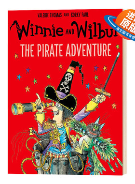 英文原版 Winnie and Wilbur The Pirate Adventure 女巫温妮与黑猫威尔伯 海盗冒险 儿童魔法主题绘本 英文版 进口英语原版书籍