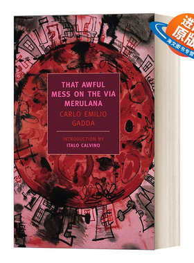 英文原版小说 That Awful Mess on the Via Merulana 极度杂乱的美鲁拉纳大街 Carlo Emilio Gadda 英文版 进口英语原版书籍