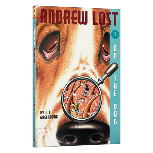 英文原版 On the Dog Andrew Lost #1 安德鲁不见了系列章节书 英文版 进口英语原版书籍