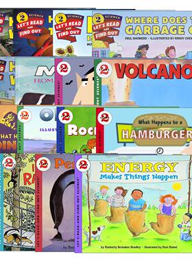 英文原版 Let's Read and Find Out 2 自然科学启蒙阅读与发现2级系列15册 城市运作原理 恐龙科普百科 英文版 进口英语原版书籍