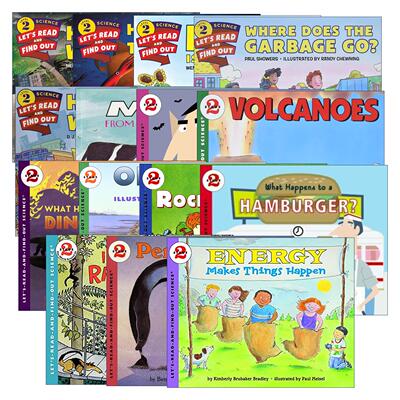 英文原版 Let's Read and Find Out 2 自然科学启蒙阅读与发现2级系列15册 城市运作原理 恐龙科普百科 英文版 进口英语原版书籍