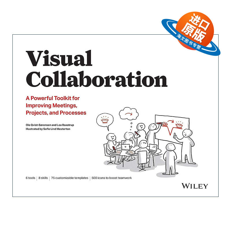 英文原版 Visual Collaboration 可视协作 用于改进会议 项目与流程的强大工具包 英文版 进口英语原版书籍