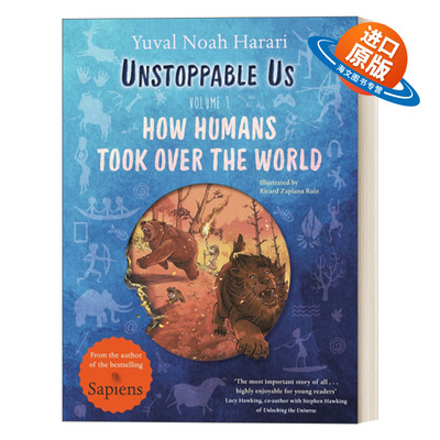 英文原版 Unstoppable Us Volume 1 不可阻挡 卷一 人类称霸地球的历史 人类简史作者尤瓦尔·赫拉利 英文版 进口英语原版书籍