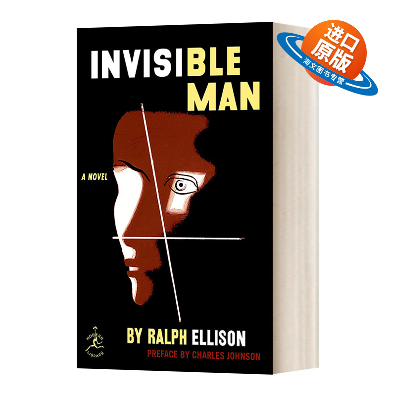 英文原版小说 Invisible Man Modern Library 100 Best Novels 隐形人 兰登书屋现代图书馆百佳小说 精装 英文版 进口英语原版书籍