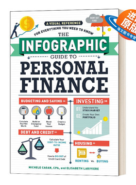 英文原版 The Infographic Guide to Personal Finance 个人理财信息图表指南 经济读物 个人投资 英文版 进口英语原版书籍