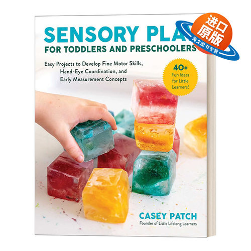 英文原版 Sensory Play for Toddlers and Preschoolers 儿童的感官游戏 英文版 进口英语原版书籍