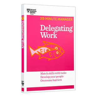 英文原版 Delegating Work HBR 20-Minute Manager Series 委派任务 哈佛商业评论二十分钟管理丛书系列 英文版 进口英语原版书籍