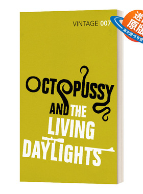 英文原版 Octopussy & The Living Daylights  八爪女 詹姆斯邦德系列14 Vintage经典 英文版 进口英语原版书籍外文小说