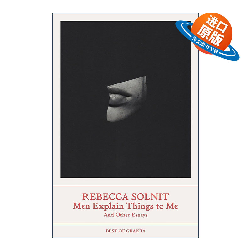 英文原版 Men Explain Things to Me 爱说教的男人 女性主义散文集 丽贝卡·索尔尼特 英文版 进口英语原版书籍