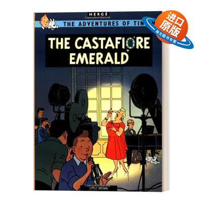英文原版 The Castafiore Emerald 丁丁历险记 绿宝石失窃案 英文版 进口英语原版书籍