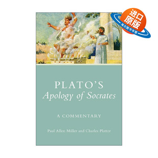 英文原版 Plato's Apology of Socrates 柏拉图 苏格拉底的申辩 英文评注本 英文版 进口英语原版书籍