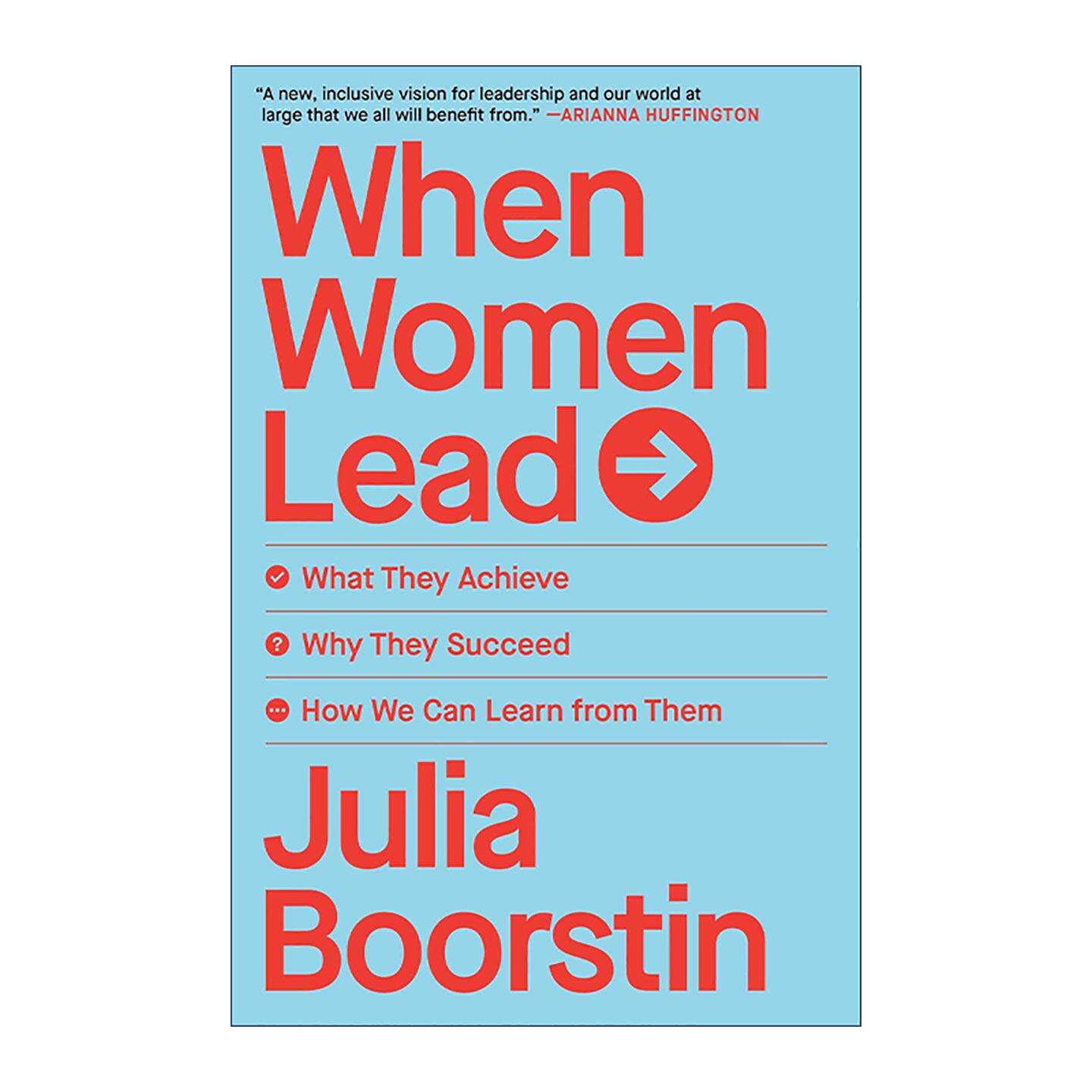 英文原版 When Women Lead 当女性成为领导者 她们的成就 成功秘诀和启示 英文版 进口英语原版书籍