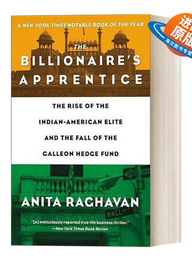 英文原版 The Billionaire's Apprentice 亿万富翁的学徒 华尔街故事与印度裔移民的奋斗史 英文版 进口英语原版书籍
