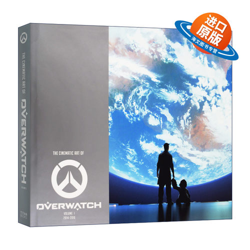 英文原版 The Cinematic Art of Overwatch Volume 1 守望先锋艺术设定集1 精装 英文版 进口英语原版书籍