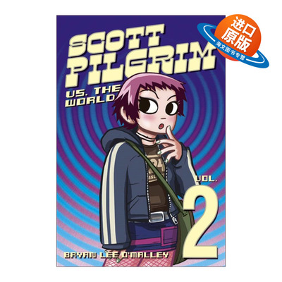 英文原版 Scott Pilgrim Vol. 2 歪小子斯科特卷二 布莱恩漫画 英文版 进口英语原版书籍
