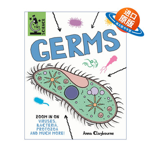 Germs 微小科学系列 细菌 英文原版 进口英语原版 Science 英文版 书籍 Tiny