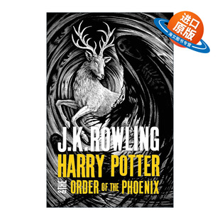 精装 Potter Order the 英文原版 Phoenix 哈利波特5 英文版 哈利波特与凤凰社 and Book 书籍 进口英语原版 Harry