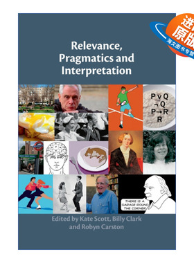 英文原版 Relevance Pragmatics and Interpretation 关联理论 语用学与阐释 英文版 进口英语原版书籍
