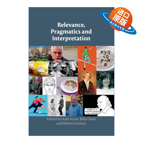 英文原版 Relevance Pragmatics and Interpretation 关联理论 语用学与阐释 英文版 进口英语原版书籍