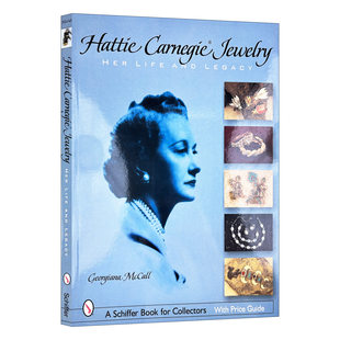 英文原版 Hattie Carnegie Jewelry 海蒂·卡内基珠宝指南 生活与遗产 复古首饰时尚设计全彩图册 英文版 进口英语原版书籍