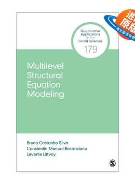 英文原版 Multilevel Structural Equation Modeling 多元结构方程模型 布鲁诺·卡斯塔尼奥·席尔瓦 进口书籍