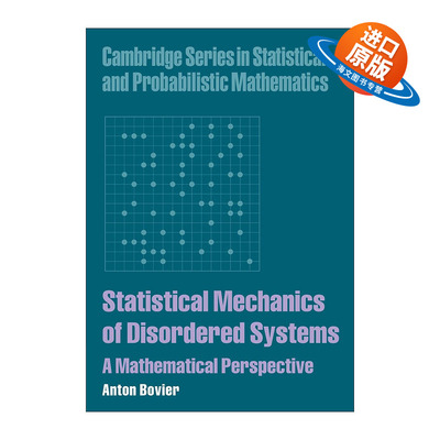 英文原版 Statistical Mechanics of Disordered Systems 无序系统的统计力学 剑桥统计与概率数学系列 英文版 进口英语原版书籍