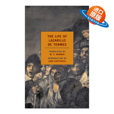 英文原版 The Life of Lazarillo de Tormes 小瘸子 托美思河的小拉撒路 盲人领路童 W. S. Merwin译 英文版 进口英语原版书籍
