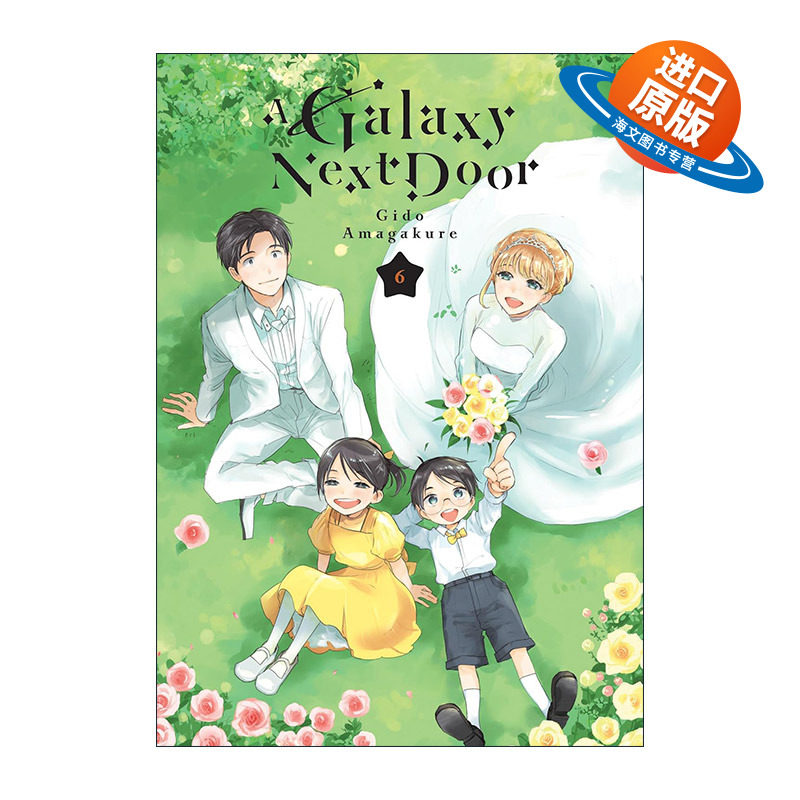 英文原版 A Galaxy Next Door 6 邻人似银河6 新婚恋爱喜剧漫画 天真与闪电 甜蜜稻妻作者雨隐GIDO 讲谈社 英文版 进口英语书籍