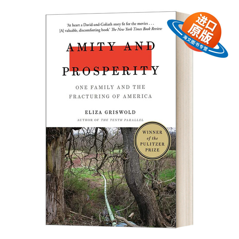 英文原版 Amity and Prosperity 压裂的底层 英文版 进口英语原版书籍