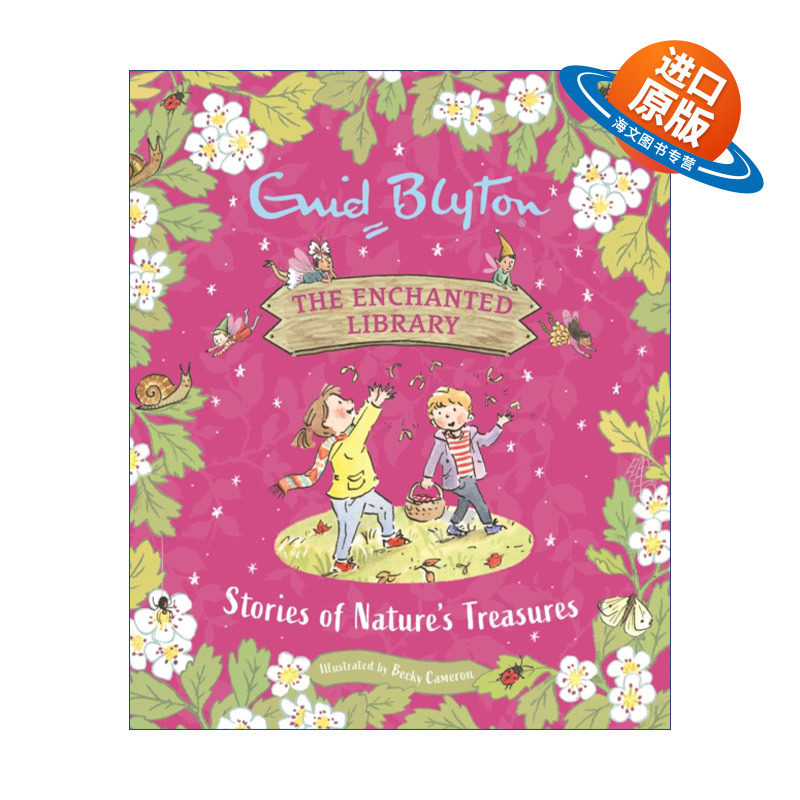 英文原版 The Enchanted Library Stories of Nature's Treasures 大自然瑰宝的故事 Blyton Enid 精装 英文版 进口英语原版书籍