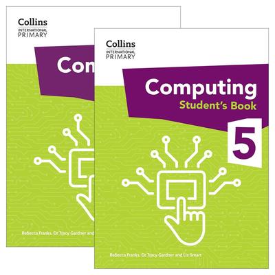 英文原版 Collins International Primary Computing 柯林斯国际小学计算机科学学生用书5+练习册2册 英文版 进口英语原版书籍