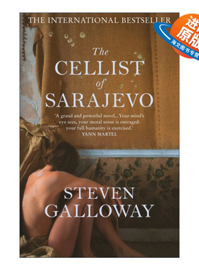 英文原版小说 The Cellist of Sarajevo 萨拉热窝的大提琴手 斯蒂文·高勒威 英文版 进口英语原版书籍
