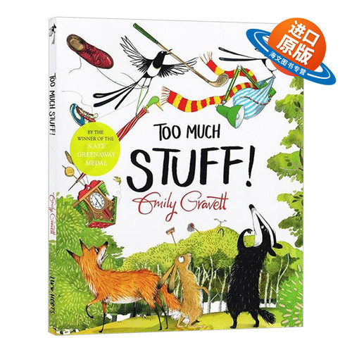 英文原版 Too Much Stuff 杂事太多了 精装 英文版 进口英语原版书籍儿童外文书