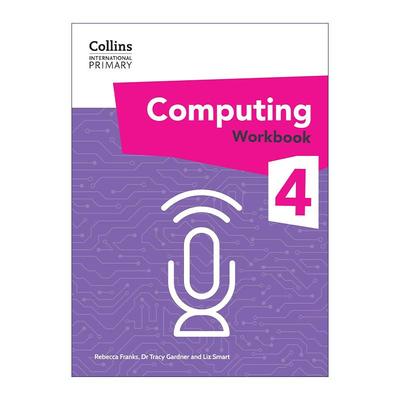 英文原版 Collins International Primary Computing Workbook 4 柯林斯国际小学计算机科学练习册4 英文版 进口英语原版书籍