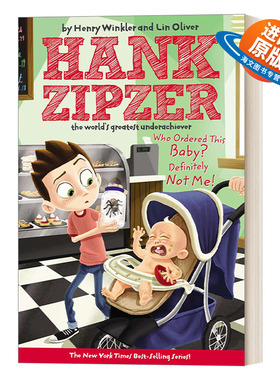英文原版 Hank Zipzer 13 汉克历险记13 谁能控制住这个宝宝 绝对不是我 青少年幽默搞笑校园成长章节小说 英文版 进口英语原版书