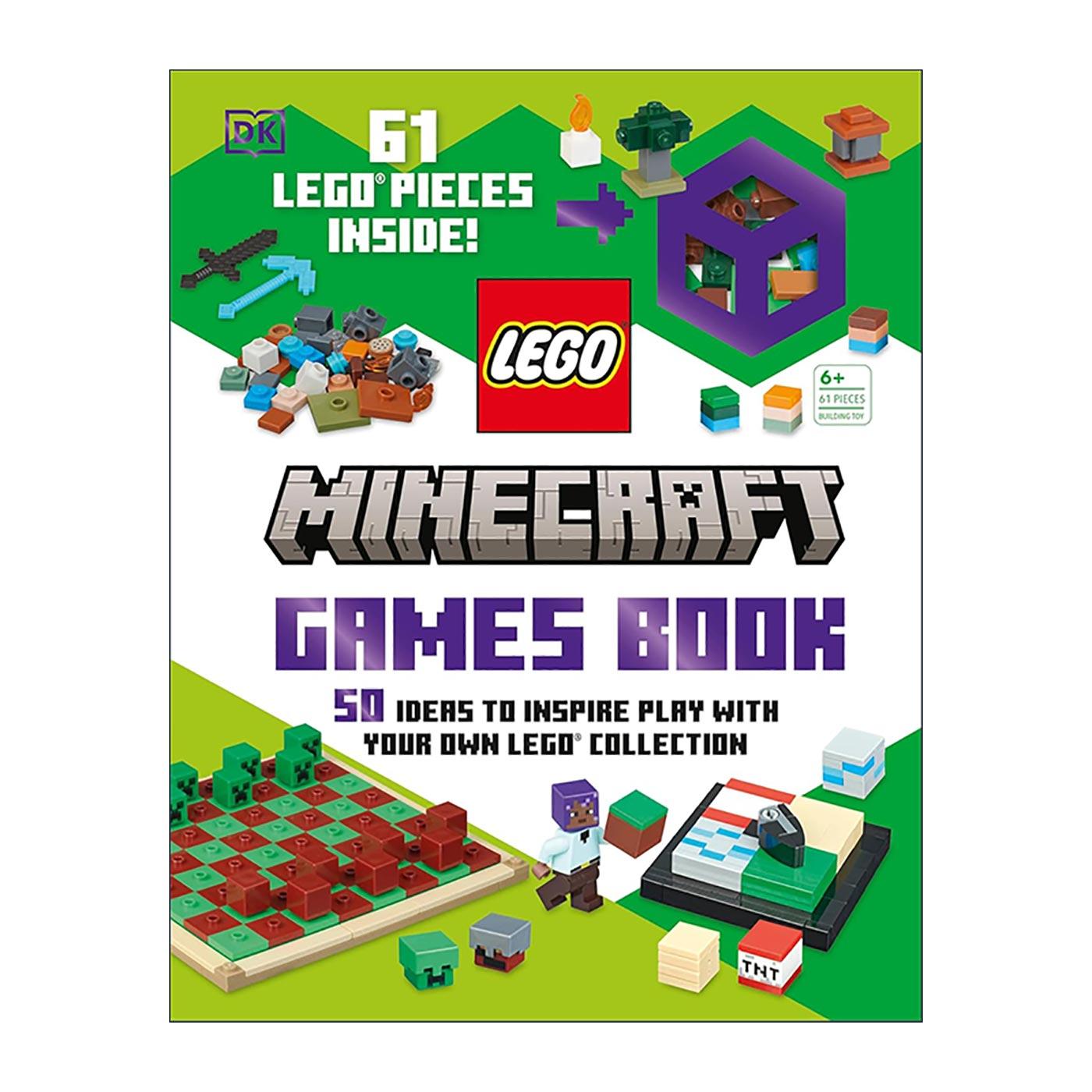 英文原版 DK LEGO Minecraft Games Book 乐高我的世界 游戏书 精装 英文版 进口英语原版书籍图片