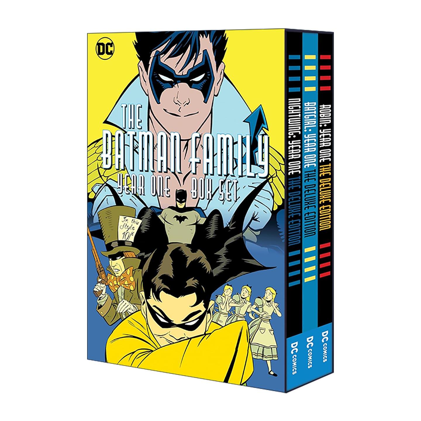 英文原版 The Batman Family Year One Box Set 蝙蝠侠家族 元年 三册豪华版盒装套装 DC漫画 罗宾 英文版 进口英语原版书籍