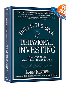 英文原版 The Little Book of Behavioral Investing 行为投资学手册 精装 詹姆斯蒙泰尔 英文版 进口英语原版书籍
