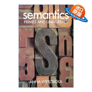 英文原版 Semantics 语义学 素元与普遍性 英文版 进口英语原版书籍