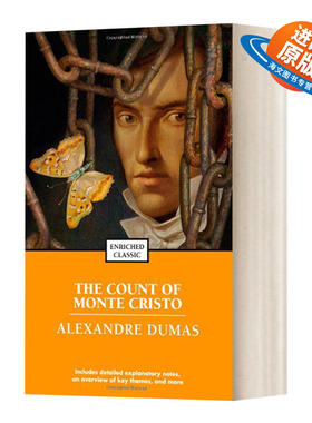 英文原版小说 The Count of Monte Cristo 基督山伯爵  Enriched Classics系列 英文版 进口英语原版书籍